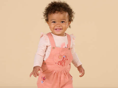 Baby Girls Jeans, Trousers & Dungarees
