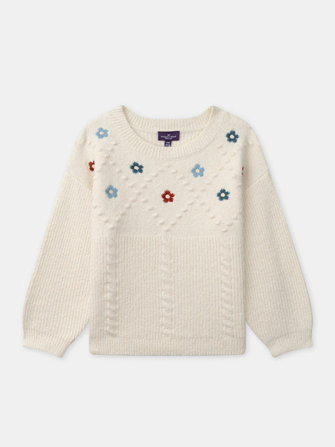 Cream Cable Knit Jumper