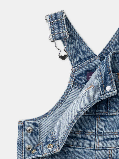 Blue Denim Dungarees