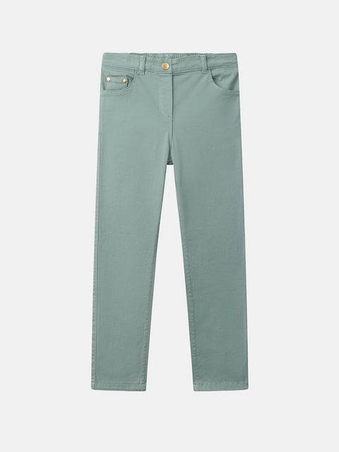 Green Denim Jeans