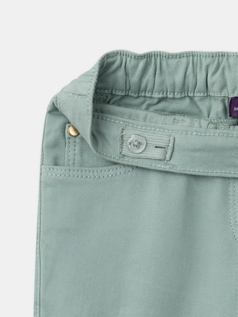 Green Denim Jeans