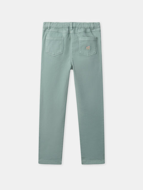 Green Denim Jeans