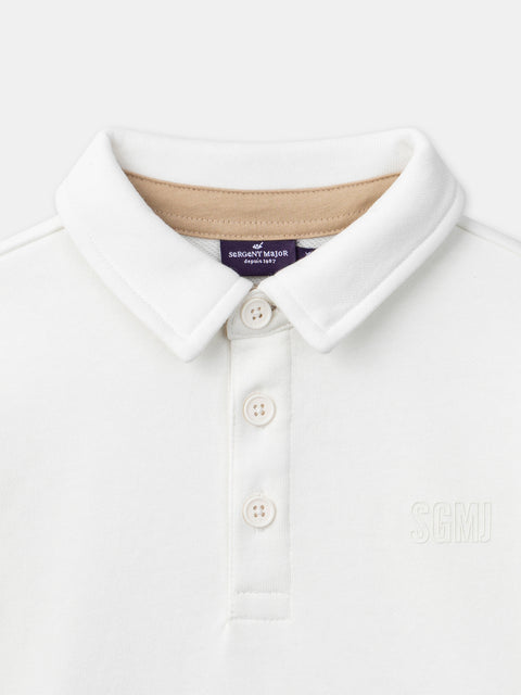 Cream Organic Cotton Sweatshirt