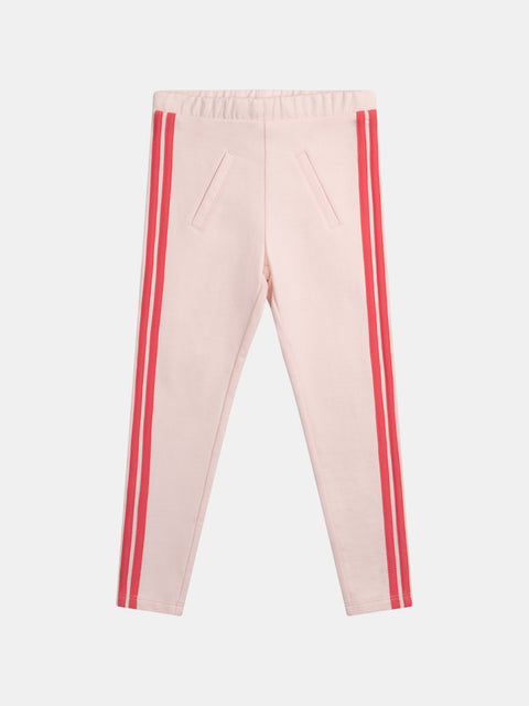 Pink Cotton Leggings