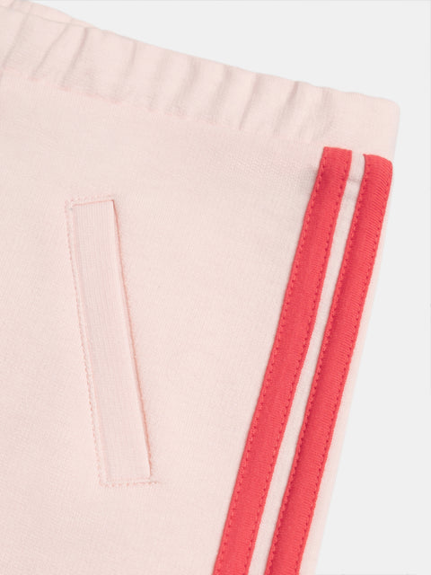 Pink Cotton Leggings