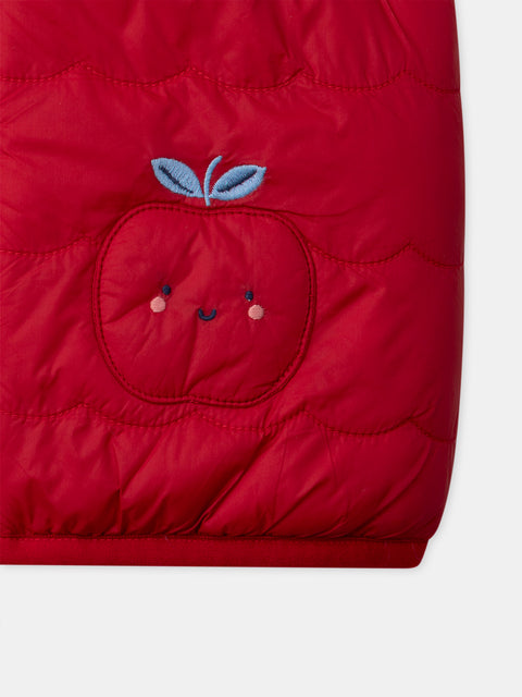 Reversible Red Gilet