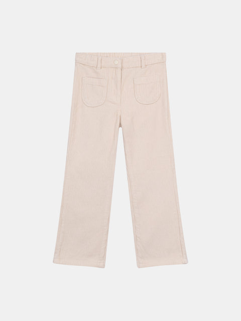 Peach Corduroy Trousers