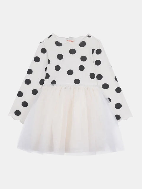 Dual Fabric Dress