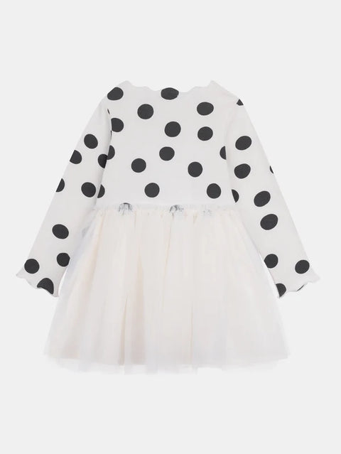 Dual Fabric Dress
