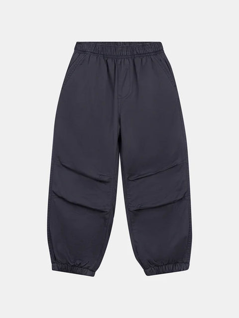 Charcoal Grey Fleece Lined Cotton Mix Trousers