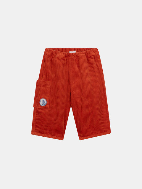 Rust Corduroy Trousers