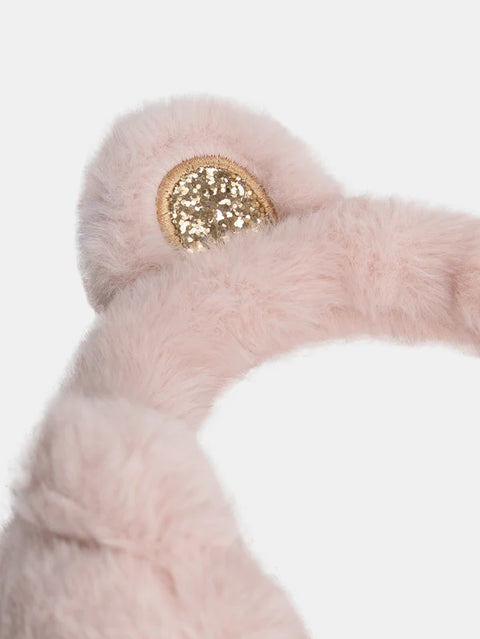 Pink Faux Fur Cat Ear Muffs