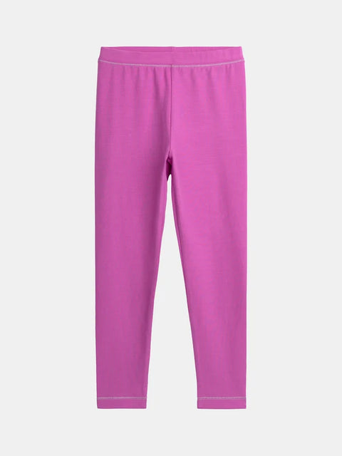 Pink Cotton Jersey Leggings