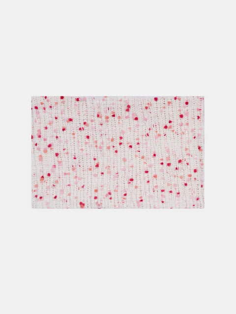 Off White Faux Fur Lined Snood
