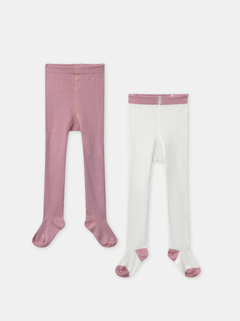2 Pack Cotton Rich Tights