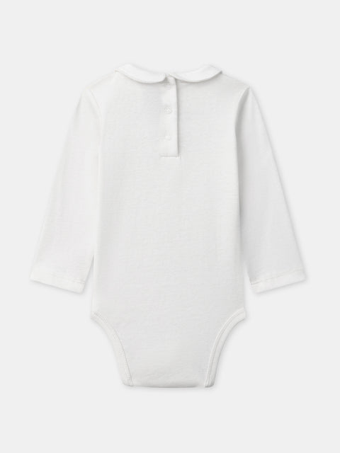 Cream Cotton Bodysuit