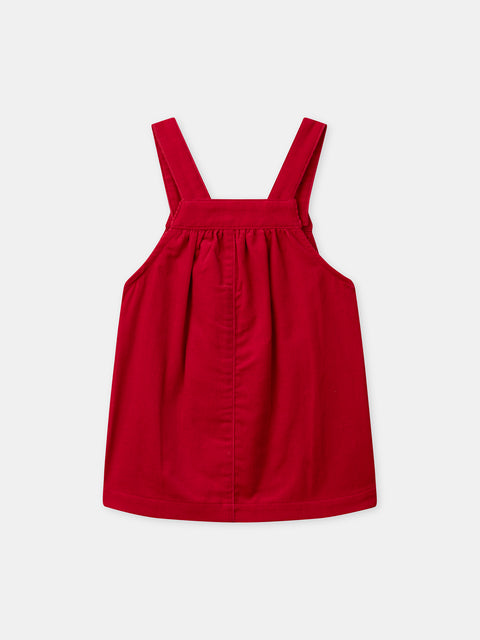Red Corduroy Dress