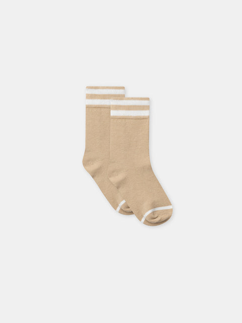 3 Pack Beige Cotton Rich Socks