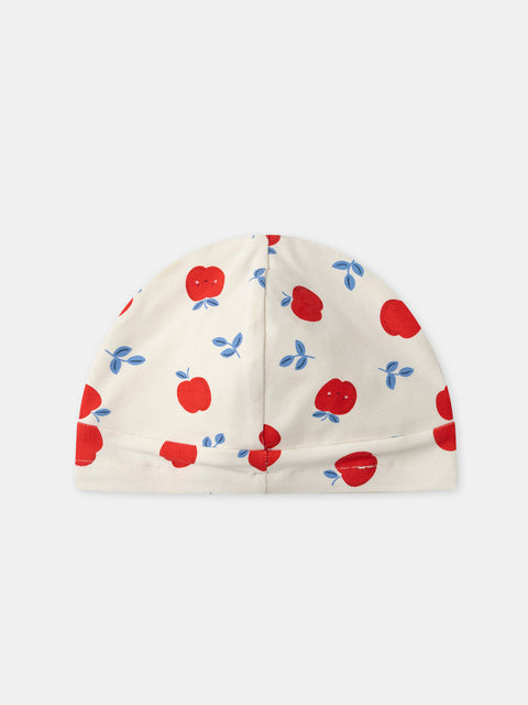 Apple Print Cotton Hat