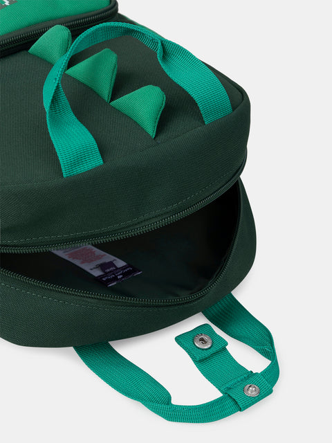 Green Dinosaur Print Backpack