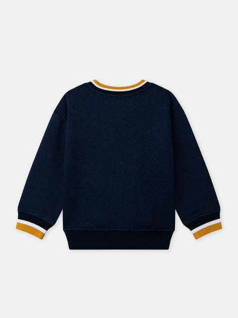 Navy Cotton Rich Sweatshirt