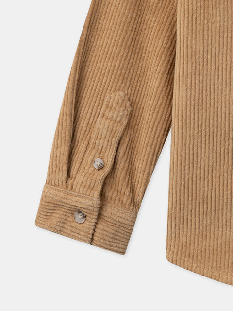 Camel Corduroy Shirt