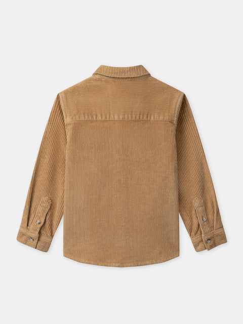Camel Corduroy Shirt