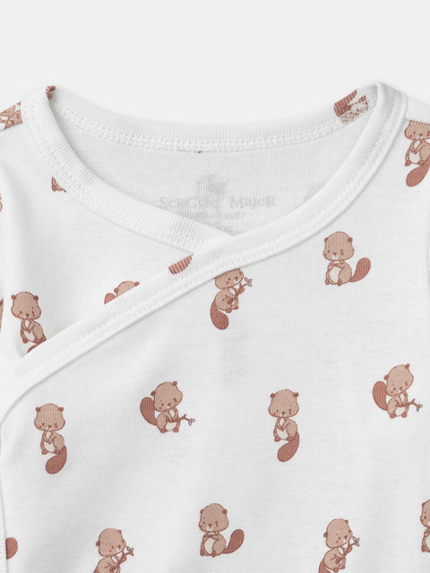 2 Pack newborn Cotton Bodysuits