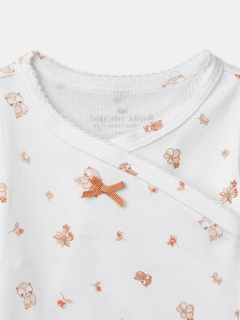 Newborn 2 Pack Cotton Bodysuits