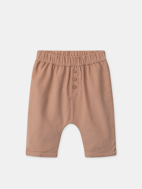 Newborn Printed T-shirt & Matching Corduroy Trousers