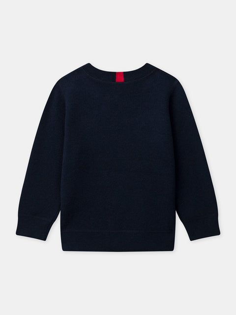 Navy Cotton Jumper