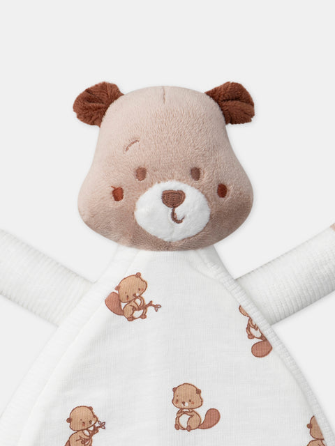 Cream Velour Toy
