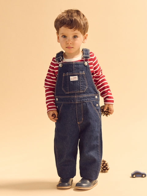 Blue Denim Dungarees