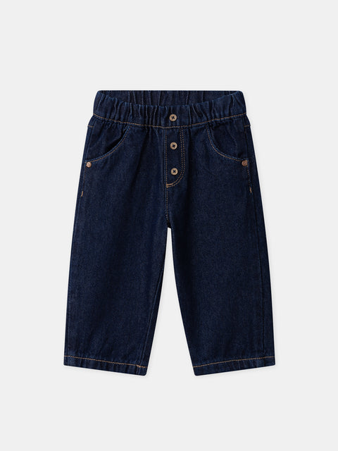 Dark Blue Denim Jeans