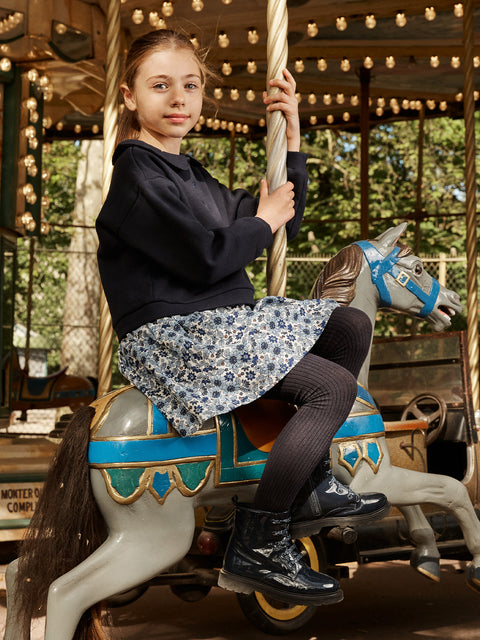 Blue Cotton Rich Dress