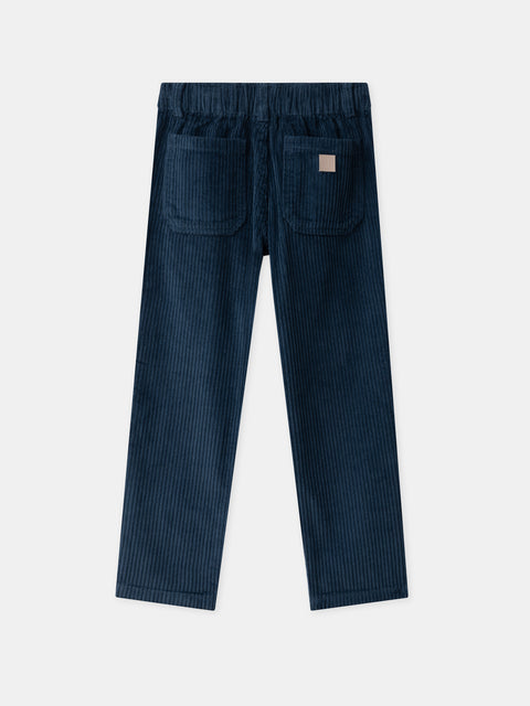 Blue Corduroy Trousers