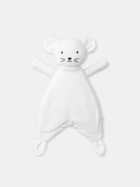 Cream Velour Mouse Comfroter
