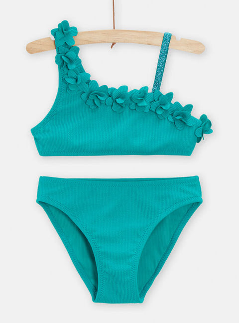 Green Pique Bikini