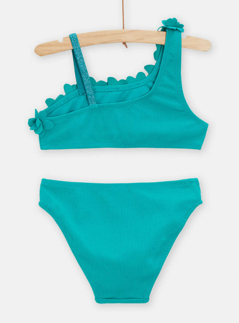 Green Pique Bikini