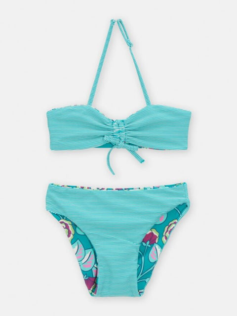 Reversible Turquoise Bikini