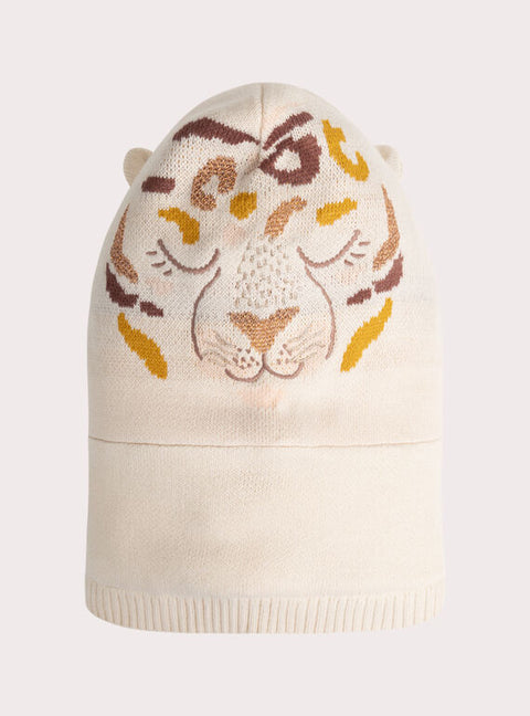 Cream Soft Boa Lined Cagoule