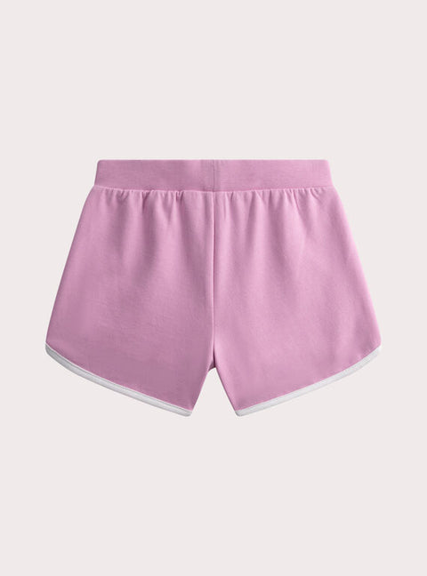 Purple Jersey Cotton Shorts
