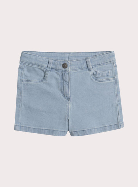 Light Blue Denim Shorts