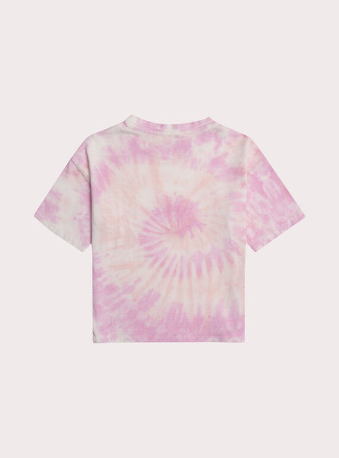 Purple Tie Dye Cotton T-shirt