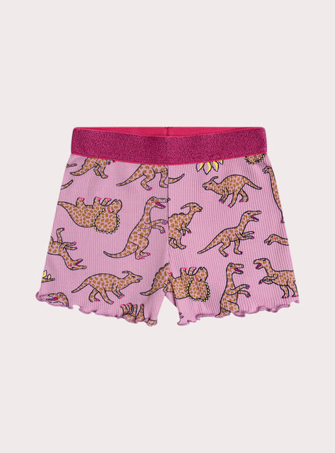 Pink Dinosaur Print Cotton Pyjamas