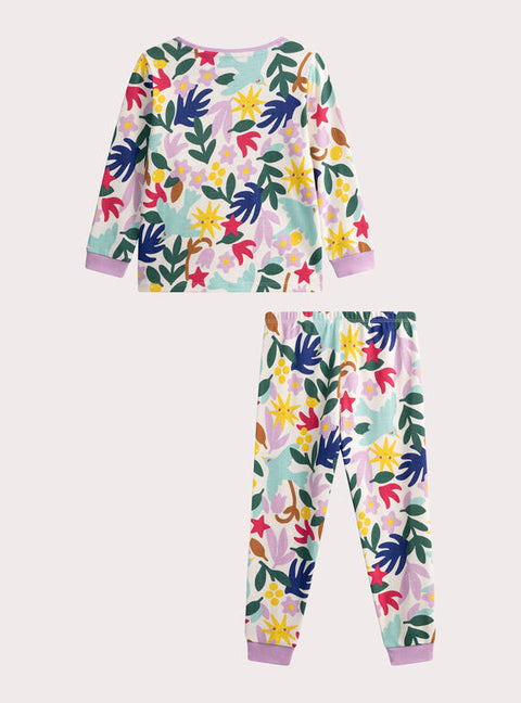Floral Print Cotton Pyjamas
