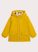 Lined Yellow Raincoat