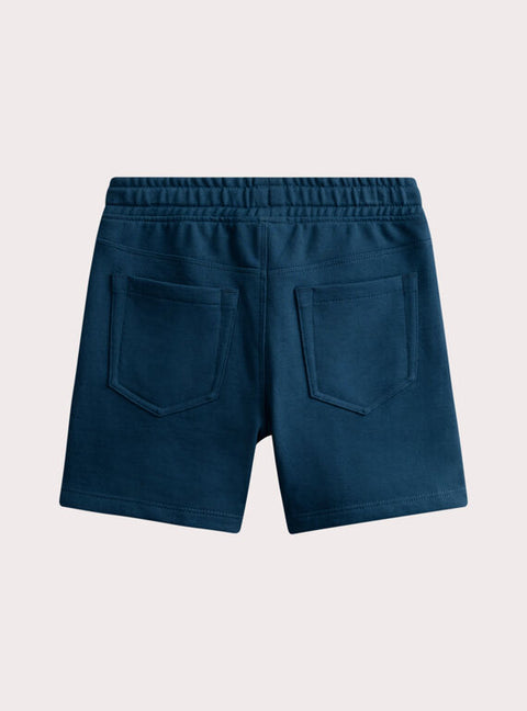Blue Leopard Animation Cotton Fleece Shorts