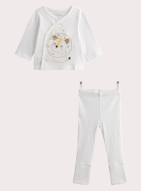 Newborn Sweatshirt & Leggings Set