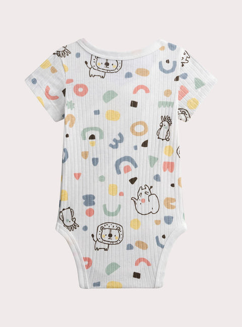 2 Pack Newborn Cotton Bodysuits